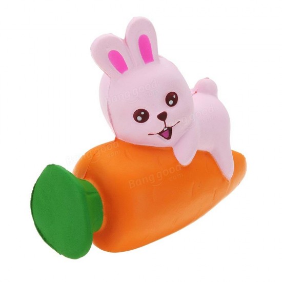 Rabbit Squishy 13*11.5*5 CM Slow Rising With Packaging Collection Gift Soft Toy