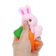 Rabbit Squishy 13*11.5*5 CM Slow Rising With Packaging Collection Gift Soft Toy