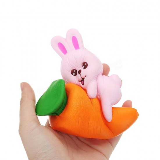 Rabbit Squishy 13*11.5*5 CM Slow Rising With Packaging Collection Gift Soft Toy