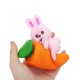 Rabbit Squishy 13*11.5*5 CM Slow Rising With Packaging Collection Gift Soft Toy