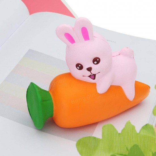 Rabbit Squishy 13*11.5*5 CM Slow Rising With Packaging Collection Gift Soft Toy