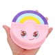 Rainbow Smile Cake Squishy 12CM Slow Rising With Packaging Collection Gift Soft Toy