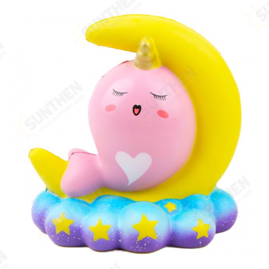 16CM Animal Squishy Unicorn Moon NarWhale Slow Rebound With Packaging Gift Collection