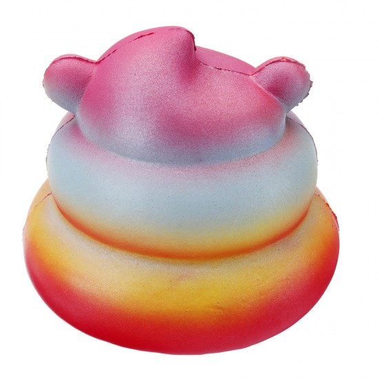 Galaxy Poo Squishy 10*10*9 CM Licensed Slow Rising With Packaging Collection Gift Soft Toy