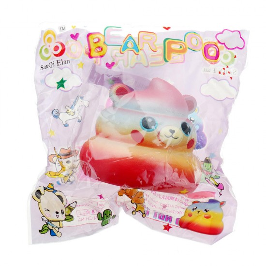 Galaxy Poo Squishy 10*10*9 CM Licensed Slow Rising With Packaging Collection Gift Soft Toy