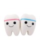 Humongous Squishy Jumbo Tooth Pink Blue 25*20cm Slow Rising Rebound Toys Gift Collection