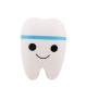 Humongous Squishy Jumbo Tooth Pink Blue 25*20cm Slow Rising Rebound Toys Gift Collection