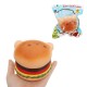 Seal Burger Squishy 7.5*9.5cm Slow Rising Soft Collection Gift Decor Toy Original Packaging