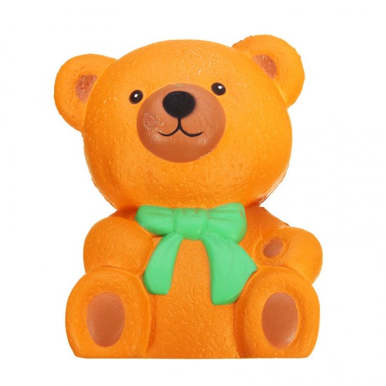 Slow Rising Squishy 13*10*7CM Pu Bear Simulation Stress Relief Toys With Packaging Collection Gift