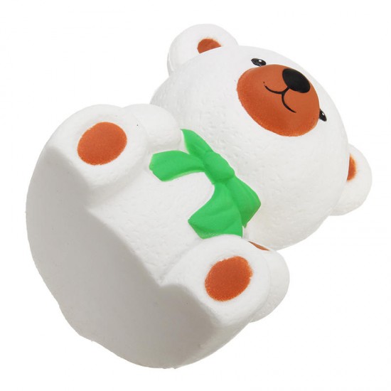 Slow Rising Squishy 13*10*7CM Pu Bear Simulation Stress Relief Toys With Packaging Collection Gift