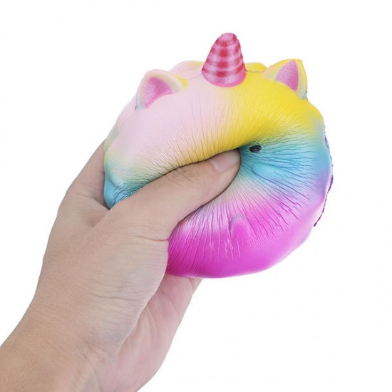 Soft Slow Rising Rainbow Squishy Unicorn Kawaii Phone Straps Pendant Kids Toy Gift