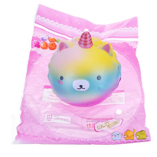 Soft Slow Rising Rainbow Squishy Unicorn Kawaii Phone Straps Pendant Kids Toy Gift