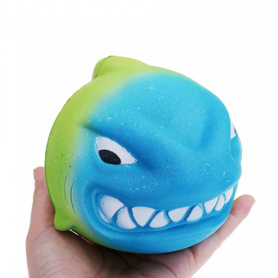 Squishy Animal Fierce Shark 11cm Slow Rising Toy Gift Collection With Packing