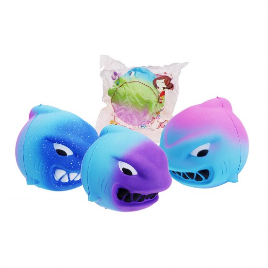 Squishy Animal Fierce Shark 11cm Slow Rising Toy Gift Collection With Packing