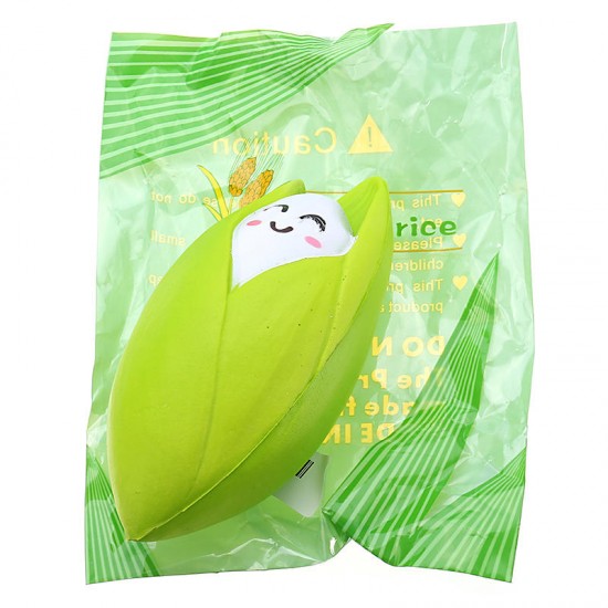 Squishy Baby Rice Jumbo Paddy Slow Rising With Packaging Collection Gift Decor Toy