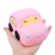 Squishy Car Racer Pink Cake Soft Slow Rising Toy Scented Squeeze Bread