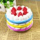 Squishy Cuteyard Tag Jumbo Strawberry Cake Licensed Slow Rising Original Packaging Collection Gift Decor