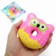 Squishy Factory Owl Donut 10cm Soft Slow Rising With Packaging Collection Gift Decor Toy