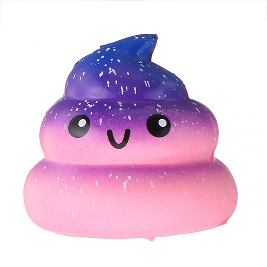 Squishy Galaxy Poo Squishy Hand Pillow 6.5CM Slow Rising With Packaging Collection Gift Decor Toy