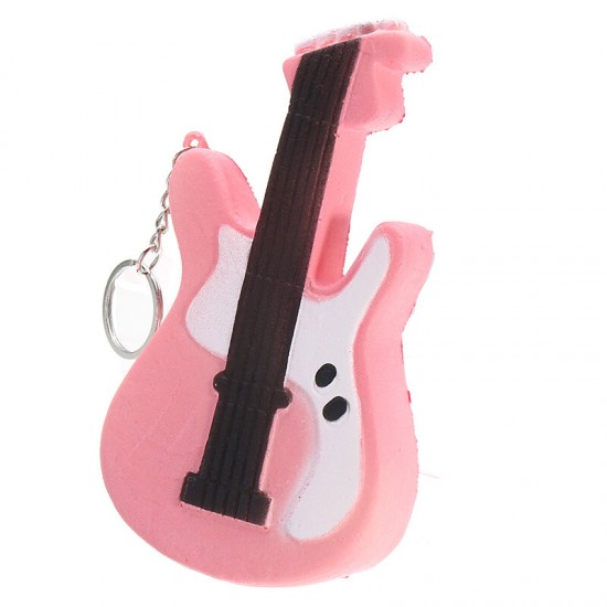 Squishy Guitar 13.5cm Slow Rising Soft Cute Collection Gift Decor Toy