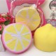 Squishy Half Lemon Soft Toy 10cm Slow Rising With Original Packaging Birthday Festival Gift