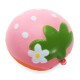 Squishy Half Strawberry 7cm Soft Slow Rising Fruit Collection Gift Decor Toy