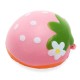 Squishy Half Strawberry 7cm Soft Slow Rising Fruit Collection Gift Decor Toy