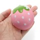 Squishy Half Strawberry 7cm Soft Slow Rising Fruit Collection Gift Decor Toy