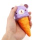 Squishy Ice Cream Bear Soft Slow Rising Collection Gift Decor Squish Squeeze Toy