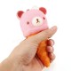 Squishy Ice Cream Bear Soft Slow Rising Collection Gift Decor Squish Squeeze Toy