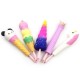 Squishy Pen Cap Ice Cream Cone Animal Slow Rising Jumbo With Pen Stress Relief Toys Student Office Gift