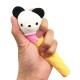 Squishy Pen Cap Ice Cream Cone Animal Slow Rising Jumbo With Pen Stress Relief Toys Student Office Gift