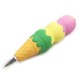 Squishy Pen Cap Ice Cream Cone Animal Slow Rising Jumbo With Pen Stress Relief Toys Student Office Gift