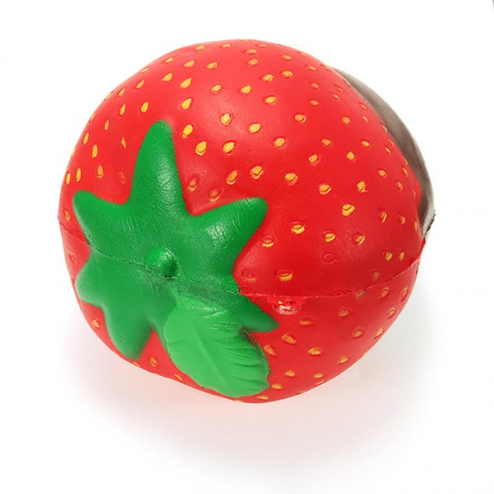 Squishy Rainbow Jam Chocolate Strawberry Jumbo 10cm Soft Slow Rising Fruit Collection Gift Decor Toy