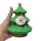 Squishy Santa Claus Christmas Tree 13CM Christmas Gift Decoration Collection With Packaging