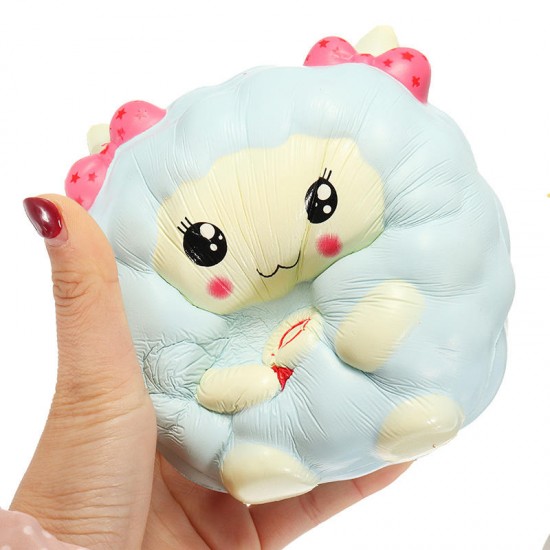 Squishy Sheep Lamb 12cm Cute Slow Rising Original Packaging Random Face Collection Gift Decor Toy