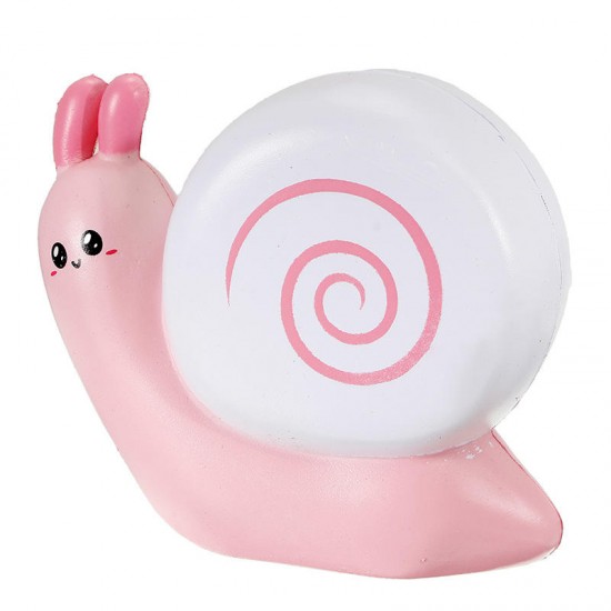 Squishy Snail Pink Blue Jumo 12cm Slow Rising With Packaging Collection Gift Decor Toy