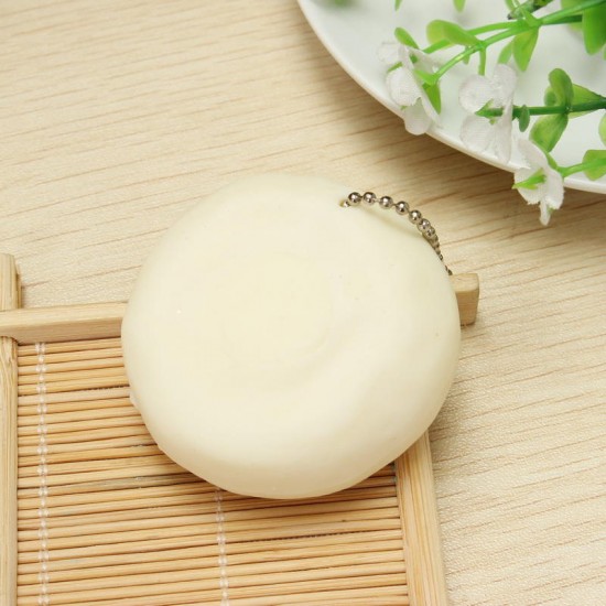 Squishy Squeeze Panda Sticky Rice Ball 5cm Collection Ball Chain Phone Strap Decor Gift Toy