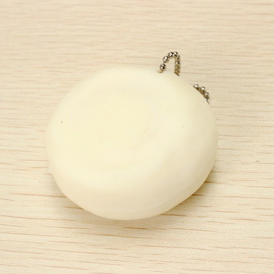 Squishy Squeeze Panda Sticky Rice Ball 5cm Collection Ball Chain Phone Strap Decor Gift Toy