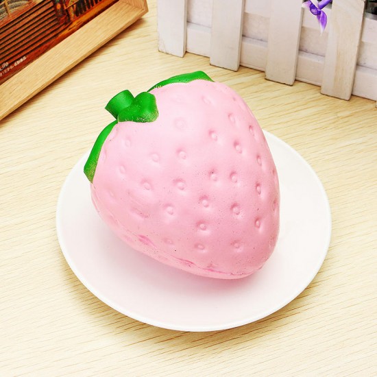 Squishy Strawberry Jumbo 11.5cm Slow Rising Soft Fruit Collection Gift Decor Toy