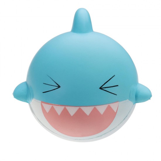 Shark Squishy 15cm Jumbo Licensed Slow Rising Soft With Packaging Collection Gift