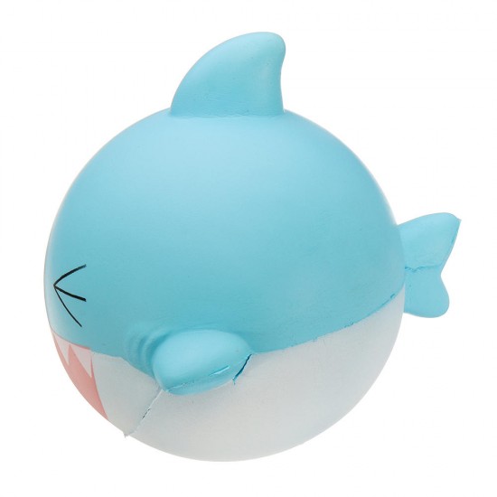 Shark Squishy 15cm Jumbo Licensed Slow Rising Soft With Packaging Collection Gift