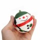 Squishy Snowman Christmas Santa Claus 7cm Slow Rising With Packaging Collection Gift