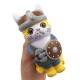 Squishy Viking Pirate Cat Kitten Cosplay 13.5*9*7CM Licensed Slow Rising With Packaging