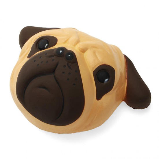 Dog Puppy Face Bread Squishy 11cm Slow Rising With Packaging Collection Gift Decor Toy