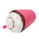 Strawberry Ice Cream Cup Squishy 12cm Slow Rising With Packaging Collection Gift Soft Toy