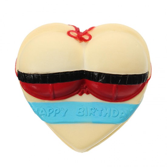 Swimsuit Love Cake Squishy 10*5*11cm Slow Rising With Packaging Collection Gift Soft Toy