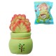 Licensed Slow Rising Squishy Potted Succulents Lucky Plant Home Decoration Stress release Toy 14cm