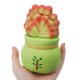 Licensed Slow Rising Squishy Potted Succulents Lucky Plant Home Decoration Stress release Toy 14cm