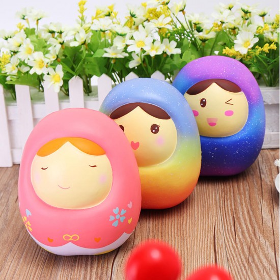 Squishy Doll Jumbo Tumbler 13cm Licensed Slow Rising Original Packaging Collection Gift Decor